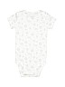 Carter's 100% Cotton White Short Sleeve Onesie 18-24 MO / 24 MO - photo 2