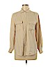 Lauren by Ralph Lauren 100% Silk Tan Long Sleeve Button-Down Shirt Size 8 (petite) - photo 1