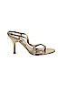 Via Spiga Gold Heels Size 7 - photo 1