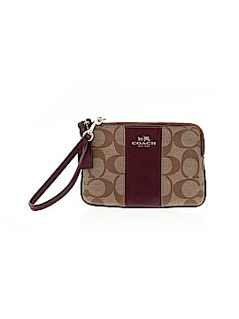 Coach Factory Leather Wristlet