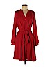 Old Navy 100% Polyester Red Casual Dress Size M - photo 1
