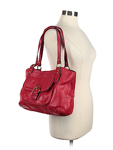 Coach Factory Leather Satchel (view 2)