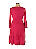 INC International Concepts Pink Casual Dress Size XL - photo 2