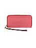Fossil 100% Leather Pink Leather Wristlet One size - photo 1