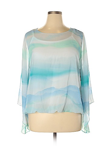 Alfani 3/4 Sleeve Blouse (view 1)