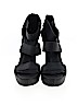 Matiko Black Wedges Size 7 1/2 - photo 2