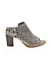 White Mountain Gray Heels Size 9 - photo 1