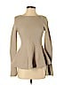 Ann Taylor 100% Cotton Tan Pullover Sweater Size S - photo 1