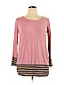 J Mode USA Pink Long Sleeve Top Size XL - photo 1