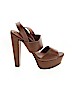 Delicious Brown Heels Size 9 - photo 1