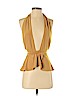 Nicole Miller Yellow Sleeveless Top Size S - photo 1