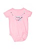 Carter's Graphic Pink Short Sleeve Onesie 12-18 MO / 18 MO - photo 1