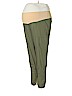 Motherhood 100% Cotton Green Casual Pants Size L - photo 1