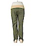 Motherhood 100% Cotton Green Casual Pants Size L - photo 2
