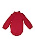 Gymboree 100% Cotton Solid Red Long Sleeve Onesie Size 3T - photo 1