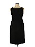Plaza South 100% Polyester Black Casual Dress Size 6 (petite) - photo 1