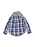 Chaps 100% Cotton Blue Long Sleeve Button-Down Shirt Size 4T - 4 - photo 2