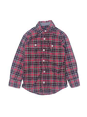 Carter's Long Sleeve Button-Down Shirt (view 1)