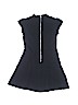 D-Signed Solid Black Dress Size 7 - photo 2