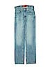 Arizona Jean Company Solid Blue Jeans Size 14 - photo 1