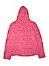 Danskin Now 100% Polyester Pink Zip Up Hoodie Size L (kids) - photo 2