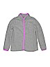 OshKosh B'gosh 100% Polyester Gray Fleece Jacket Size 10 - photo 1
