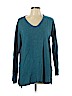 Ann Taylor LOFT Teal Pullover Sweater Size L - photo 1