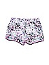 Justice 100% Polyester White Athletic Shorts Size 12 - photo 2