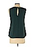 H&M 100% Polyester Teal Sleeveless Blouse Size 4 - photo 2