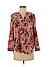 Assorted Brands 100% Polyester Pink Short Sleeve Blouse Size S (petite) - photo 1