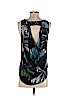 Amanda Uprichard 100% Silk Black Sleeveless Silk Top Size S - photo 2