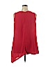 Lane Bryant 100% Polyester Red Sleeveless Blouse Size 20 - photo 2