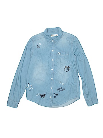 Abercrombie & Fitch Long Sleeve Button-Down Shirt (view 1)