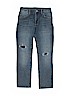 Gap Kids 100% Cotton Solid Blue Jeans Size 8 - photo 1
