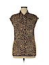 Ann Taylor Tan Sleeveless Top Size XL - photo 1