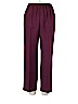 Alfred Dunner 100% Polyester Burgundy Dress Pants Size 16 (petite) - photo 1