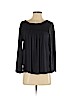 Lucky Brand Black Long Sleeve Blouse Size S - photo 1