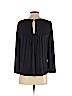 Lucky Brand Black Long Sleeve Blouse Size S - photo 2