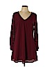 Candie's 100% Polyester Burgundy Casual Dress Size L - photo 1