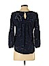 Lucky Brand Blue 3/4 Sleeve Blouse Size S - photo 2