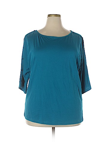 Kim Rogers 3/4 Sleeve Top (view 1)