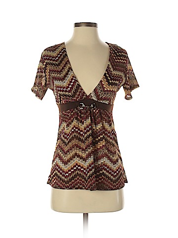 Notations Short Sleeve Top (view 1)