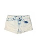 DKNY Blue Denim Shorts Size 12 - photo 1