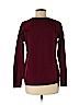 Liz Claiborne Burgundy Long Sleeve Top Size M (petite) - photo 2