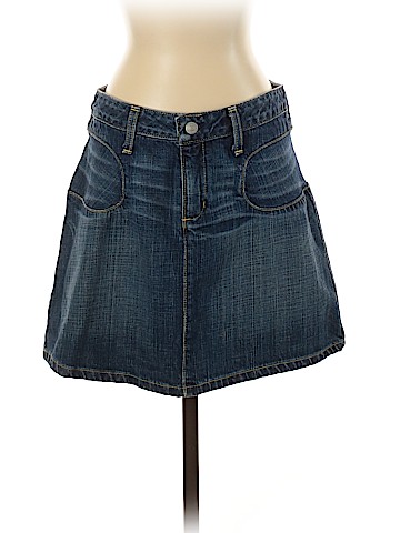 Paper Denim & Cloth Denim Skirt (view 1)