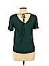 Loft design by... 100% Polyester Green Short Sleeve Top Size S (petite) - photo 2