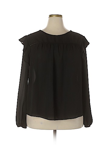 Moral Fiber Long Sleeve Blouse (view 1)