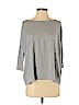 Calypso St. Barth 100% Linen Gray 3/4 Sleeve Top Size S - photo 1