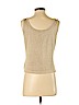 St. John Gold Sleeveless Top Size P (petite) - photo 2