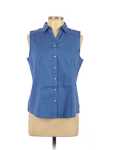 Talbots Sleeveless Button-Down Shirt (view 1)